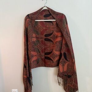 Paisley Patterned Shawl